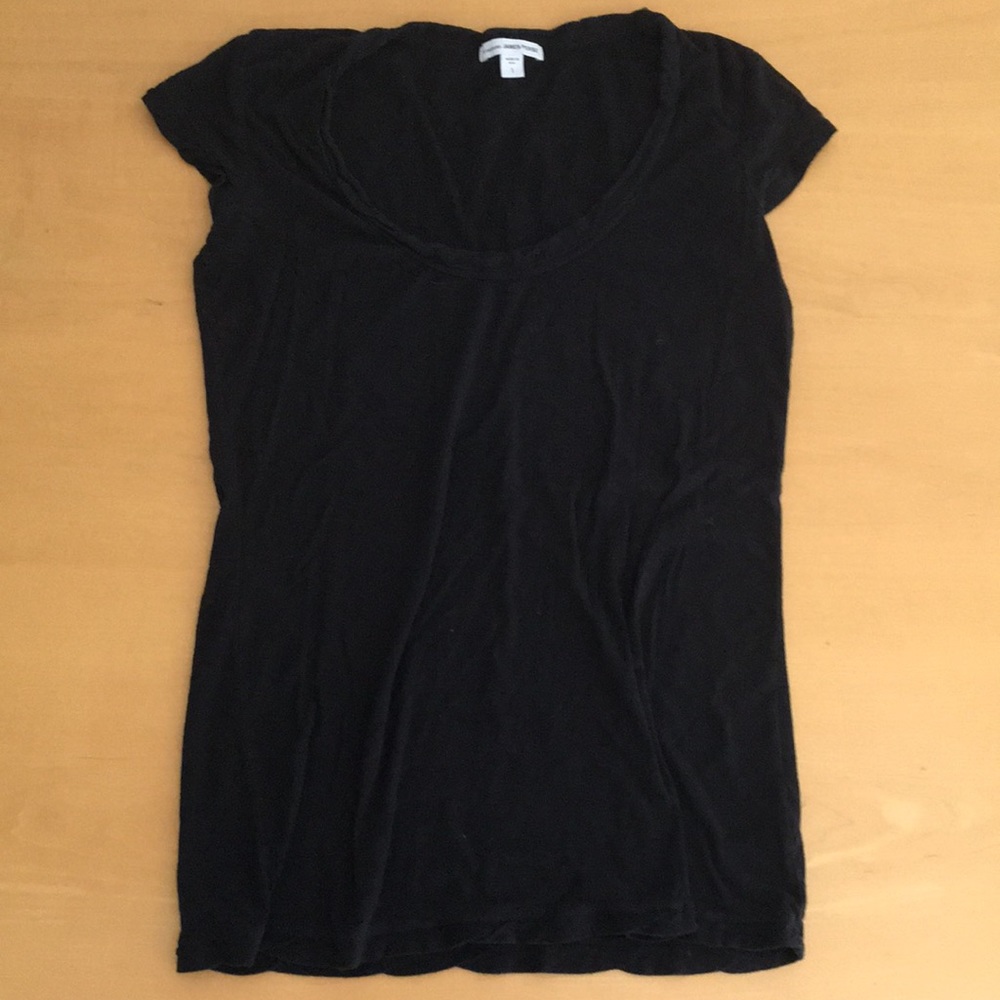 James Perse black Tee size 1